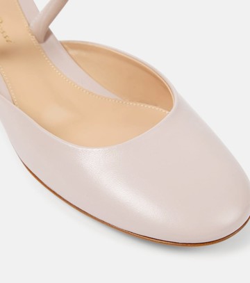 Gianvito Rossi Tivoli leather mules