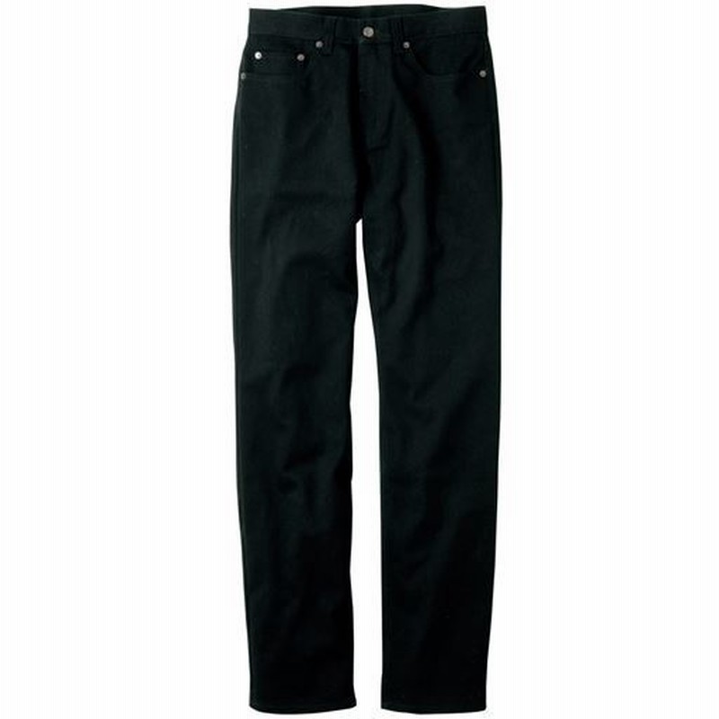 ストレッチカツラギ ストレートパンツ 5ポケットタイプ パンツリサーチ該当商品 ブラック 73 股下81 通販 Lineポイント最大1 0 Get Lineショッピング