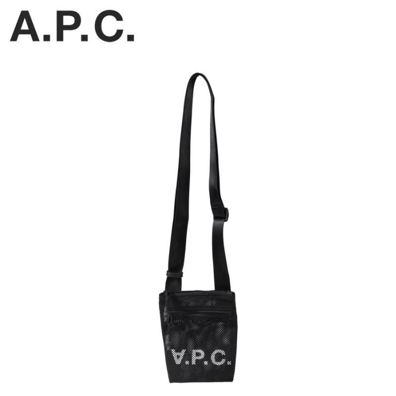 A.P.C. アーペーセー バッグ サコッシュ ショルダーバッグ ネックポーチ リバウンド メンズ 斜めがけ メッシュ コンパクト NECKPOUCH  REBOUND PSAEU H61680 | LINEショッピング