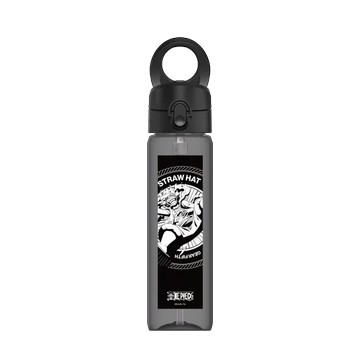 磁吸水壺 AquaStand Tritan 800cc - 附吸管 黑 - 航海王 One Piece - Gear 5 - 魯夫大笑