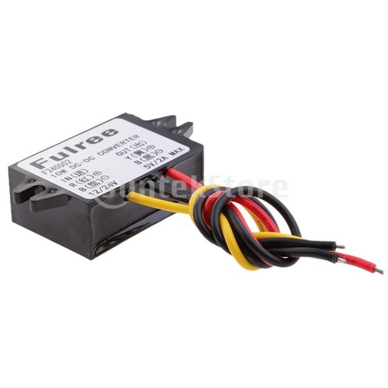 12v 24vステップダウン 5v 2a 10w 車 電源供給 防水 Dc Dcコンバータ Dc Dc降圧コンバータ 通販 Lineポイント最大0 5 Get Lineショッピング