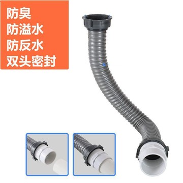 💪小鋪嚴選💪廚房排水管、蔬菜洗滌雙頭螺帽、水槽排水管、防漏、防溢流、防臭PVC螺紋接頭