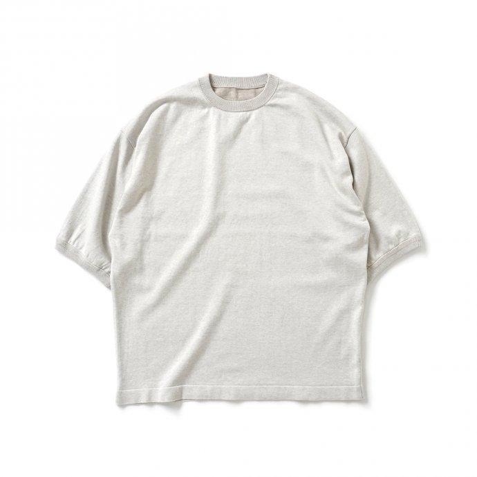crepuscule (クレプスキュール) Knit Tee / ニットT
