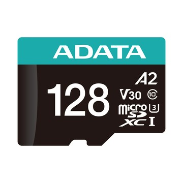 ADATA 128GB 100MB/s microSDXC U3 V30 A2 記憶卡