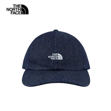 The North Face北面男女款藍色舒適保暖運動帽｜8CGKAL7
