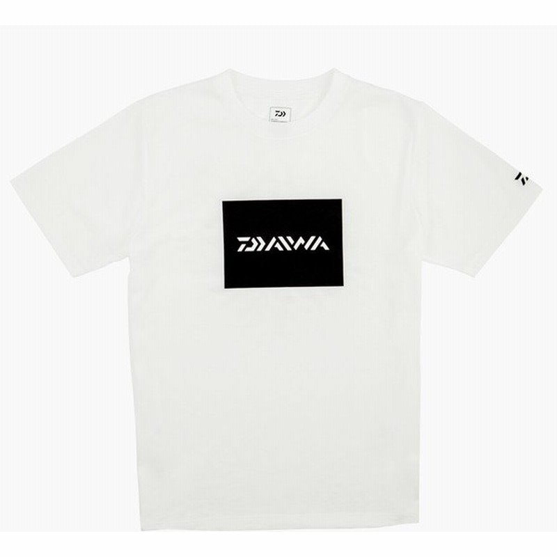 ダイワ ボックスロゴ ショートスリーブtシャツ ホワイト De フィッシングシャツ Tシャツ 通販 Lineポイント最大get Lineショッピング