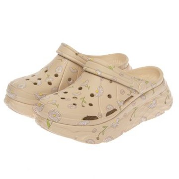 SKECHERS 女鞋 健走系列 涼拖鞋 涼鞋 MAX CUSHIONING FOAMIES - 111271NAT