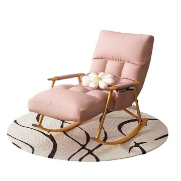 北歐風搖搖椅躺椅陽臺家用休閑懶人沙發網紅椅子大人臥室午睡逍[010209DD]