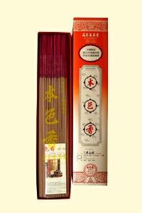 施美玉本色香系列 極品老山檀 立香1尺3 NO：6633(3盒裝)