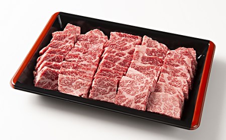 村上牛 焼肉 500g×1パック 約2～3人前 厚めにカット 生産者直送 にいがた和牛 santaふぁーむ [B4001]