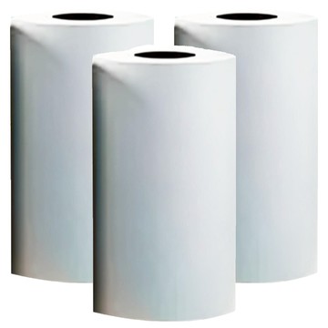 peripage 愛立熊 打印機專用不可貼記錄紙捲 3捲 Set 長度: 7米 防水防油防摩擦 10年留影 不含雙酚A  57 x 30mm  1盒