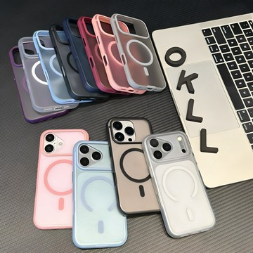 手汗救星 防滑手機殼 磁吸殼 防摔保護殼 適用於 iPhone 18 17 16 15 Pro Max