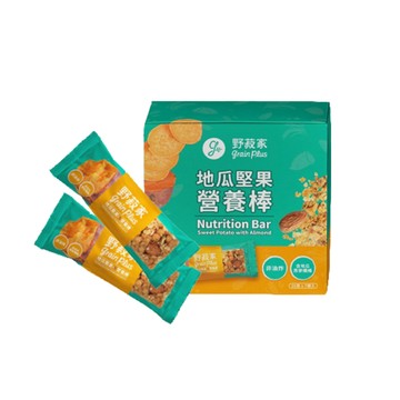 高蛋白點心 【野菽家】地瓜堅果營養棒-7入(25g/入)健身族必備/運動能量補充