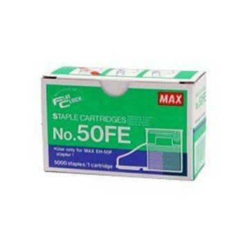 促銷 MAX 美克司 電動釘書針（5000pcs /盒）5小盒 /組 NO.50FE（EH-50F 電動釘書機適用）【APP滿額下單4%點數(單一帳號最高1000點)】7/31止