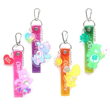 其他玩具 彩虹熊 CareBears  果凍吊飾 鑰匙圈