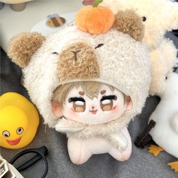 原創現貨代發10CM棉花娃娃小狗體特體磁吸尾巴潮流玩具玩偶