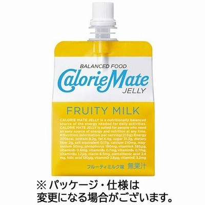 大塚製薬　カロリーメイトゼリー　フルーティミルク味　２１５ｇ　１セット（２４パック） （お取寄せ品）