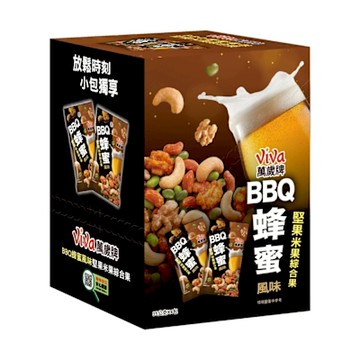 萬歲牌 堅果米果綜合果-蜂蜜BBQ風味(35gx4包)