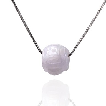 【萬事亨通】冰種紫羅蘭古錢路路通 | 天然緬甸玉翡翠A貨 | 送禮