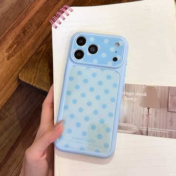 INS 純色 波點 手機殼 適用 蘋果 iPhone 17 16 15 Pro Max 保護殼 防摔殼 不發黃 i16