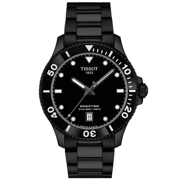 TISSOT 官方授權 SEASTAR 海洋之星 潛水石英腕錶 錶 手錶 送禮 T1204103305100 / T120.410.33.051.00