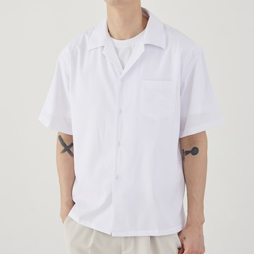 經典抗皺古巴領短襯衫 / 6色 / M到3XL【QTJBYD2102】