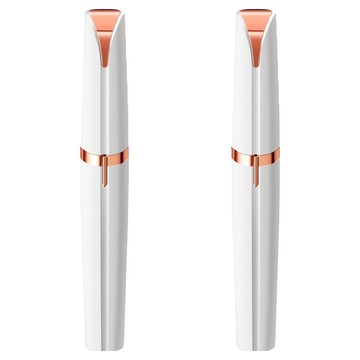 小麥購物 電動修眉機 2個  G447  純淨白