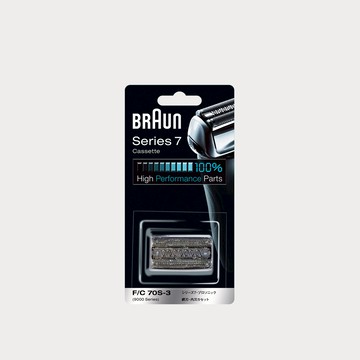 BRAUN 70S 刀頭刀網組(銀)
