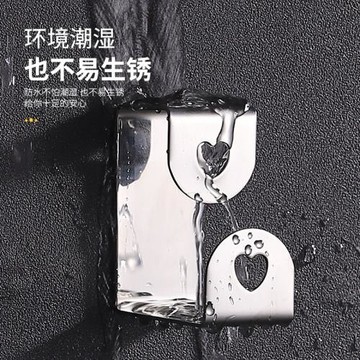衛生間不銹鋼臉盆掛鉤免打孔浴室置物架壁掛強力粘鉤廁所掛盆架