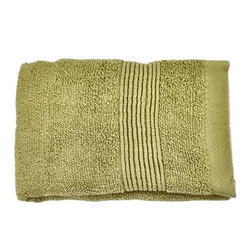 ONE&ONE 慶峯棉業 台灣製飯店級雙股厚毛巾 棉紗 2條  綠色  1組