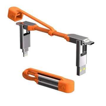 inCharge XS｜四合一 240W PD快充傳輸線 沙丘白