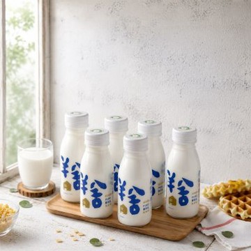 羊舍‧鮮羊乳(180ml/瓶，共6瓶)