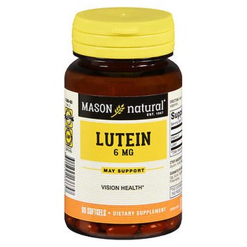 Natural Lutein 60 Caps by Mason