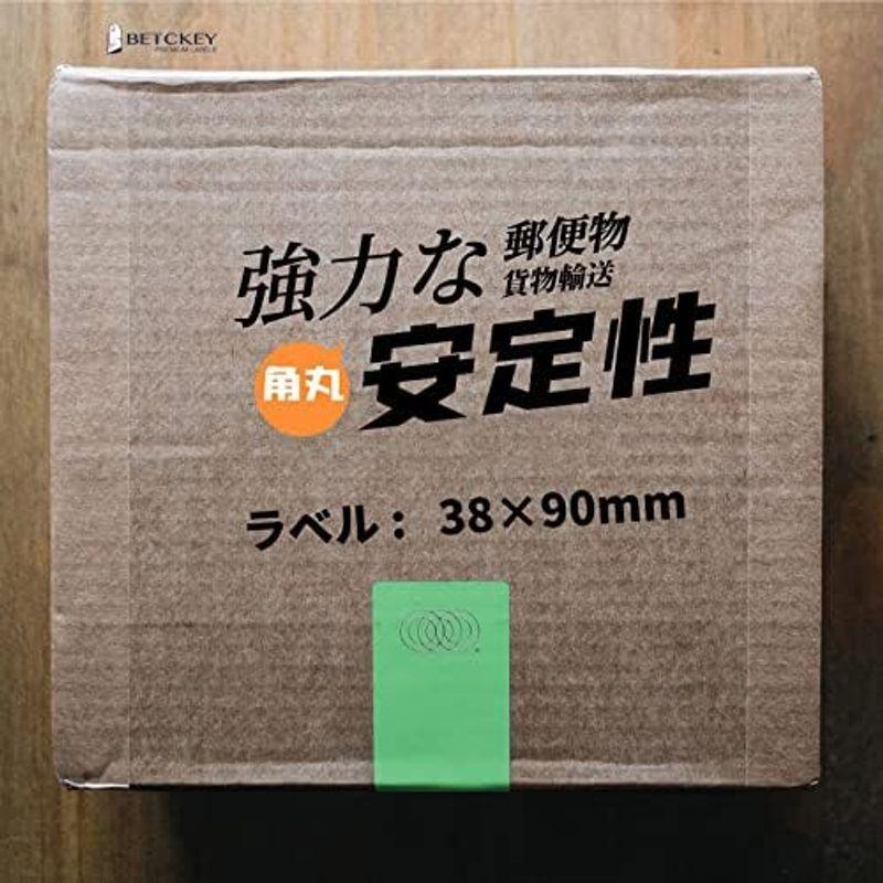 BETCKEY 感熱紙 DK-1208 ブラザー ラベル プリンター ロール 互換 ラベルシール BROTHER 38x90mm 400枚