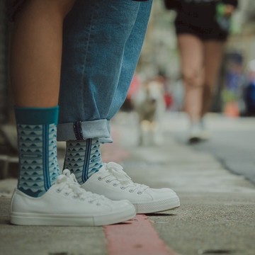 【Cosi】Cosi x 錦源興  鐵捲門無痕中長襪