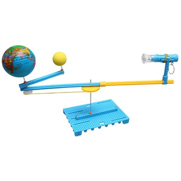 🌈「探夢科學」手工diy科技小製作模擬日地月三球儀模型趣味益智科學實驗器材料