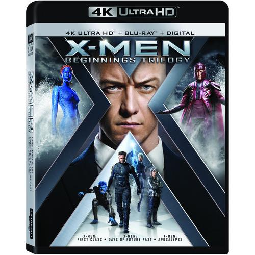 X-Men: Beginnings Trilogy 4K UHD ブルーレイ 輸入盤