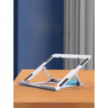 筆記本電腦支架辦公桌面托架折疊便攜式鋁合金增高架子手提macbook散熱架17寸游戲本16可調節升降懸空支撐架