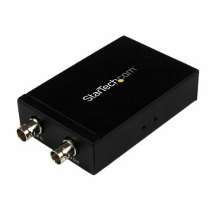 StarTech SDI HDMIコンバーター 3G SDI HDMIアダプタ SDIデイジーチェーンポート搭載 SDIソースを230m延長 SDI2HD(代引き不可)