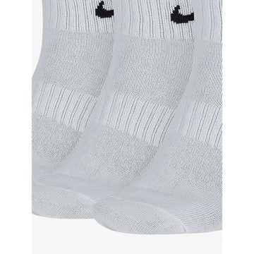 Nike/耐克正品新款男女三雙裝運動中高幫長筒跑步透氣襪子SX7677