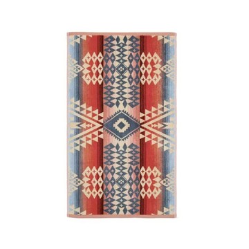 印第安彭家民族風戶外露營毛巾毯提花毛巾面巾擦手巾柔軟吸水純棉