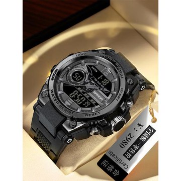 手表男士青少年初中高中學生潮流運動多功能游泳防水兒童機械電子