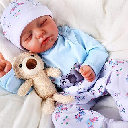 Reborn Baby Dolls Sleeping Boy 20 Inches Soft Weighted Realistic