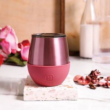 美國HYDY雙層隨行保溫杯 | 桑格莉亞-玫瑰金 240ml