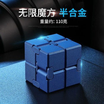 🔥熱銷新品🔥無限魔方神器 半合金 翻轉網紅玩具 打發時間 發泄無聊 老年人鍛鍊手指 预防痴呆 迷你小玩具
