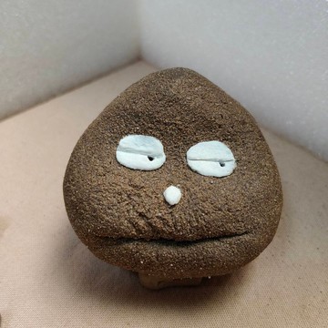 陶偶獨美系列- 49號 療癒系手作陶偶文創