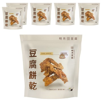 明月豆腐 原味餅乾  6包  150g