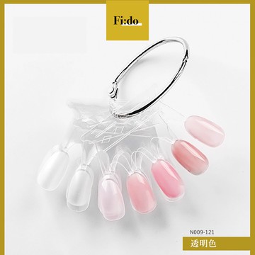 現貨供應｜皇冠造型環狀色卡 美甲色卡50色 色卡展示板 甲片色卡 色版 作品 練習甲片 素材展示