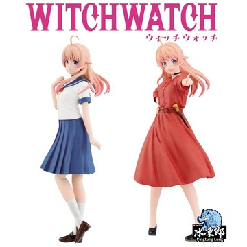 🌀日版客🌀 日版 WITCH WATCH 魔女守護者 BANPRESTO 若月妮可 學生服 制服 紅色連衣裙 景品 公仔