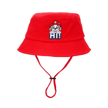 PAW PATROL 汪汪隊立大功 兒童防曬透氣漁夫帽 毛毛 3歲以上  紅色  不適用